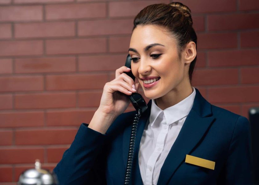 frasi receptionist in inglese